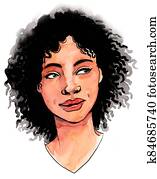 Pretty black woman Pretty black woman
