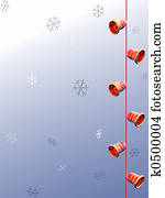 Snow adn Bells 3D. Snow adn Bells 3D.