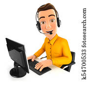 3d man call center 3d man call center