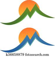 letters m or mountain letters m or mountain