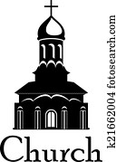 religioso, templo, o, iglesia