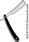 shaving razor knife (barber knife) shaving razor knife (barber knife)