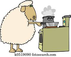 Sheep for dinner Sheep for dinner