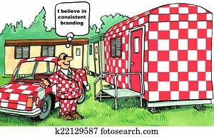 consistent, branding