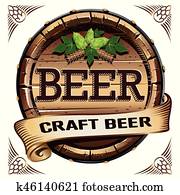 craft beer label craft beer label