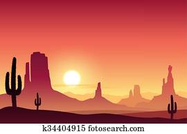 Desert Landscape Desert Landscape