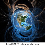 energie, fields,, erde, westen energie, fields,, erde, westen