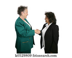 femininas, apertar as mãos