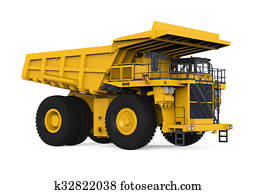 Yellow Mining Truck Yellow Mining Truck