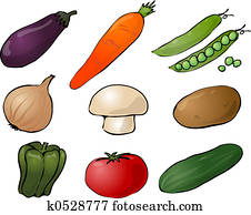 ירקות, דוגמה