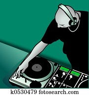 DJ mixing DJ mixing