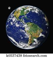 Earth & Moon Earth & Moon