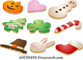 Festive cookies Festive cookies