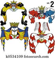 Heraldic Helmets 2