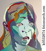 Old Woman Art Old Woman Art