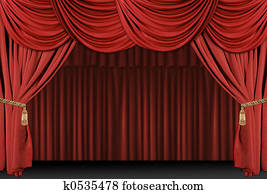 Stage Theatre Drape Background Stage Theatre Drape Background