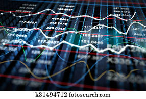 stock market, schaubild, hintergrund
