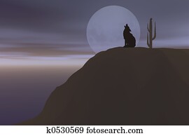 wolf howling wolf howling