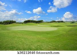golf course golf course