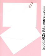 notepaper and envelope