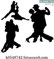 Silhouettes Dance 02 Silhouettes Dance 02