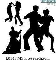 Silhouettes Dance 04 Silhouettes Dance 04