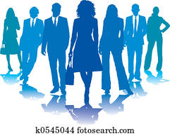 אנשים של עסק, כחול