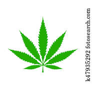 Cannabis leaf icon Cannabis leaf icon