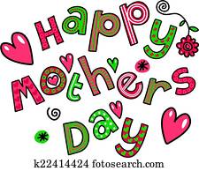 Happy Mothers Day Cartoon Doodle Happy Mothers Day Cartoon Doodle