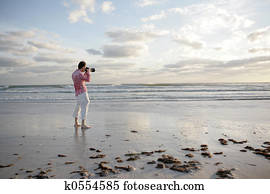 Photographing Beach