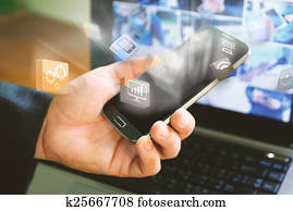 Social media concept. Social media concept.