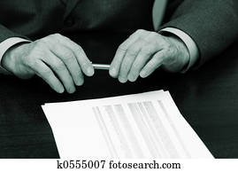 ידיים, של, ה, איש עסקים