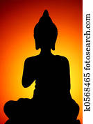 Buddha Silhouette
