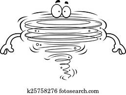 Cartoon Tornado Cartoon Tornado