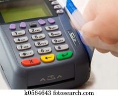 Credit card terminal
