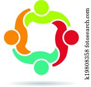 team, 4, kongress, logo