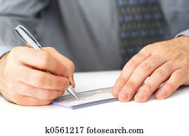 Writing a check