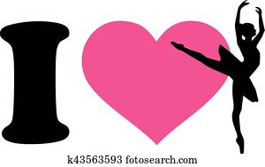 אני, אהוב, בלט, רקדנית בלט