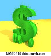 דולר, קקטוס