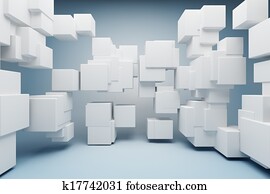 Abstract geometric shapes