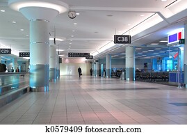 Airport interior