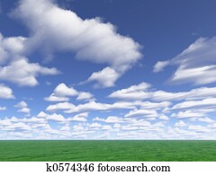 clouds and meadow clouds and meadow