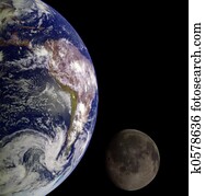 EARTH & MOON EARTH & MOON