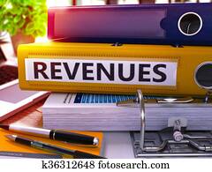 gul, ringbind, hos, indskrift, revenues.