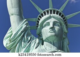 The Statue of Liberty the Detail The Statue of Liberty the Detail