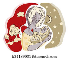 woman & baby, nature, tree, sun, day & night, mother health and beauty woman & baby, nature, tree, sun, day & night, mother health and beauty