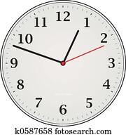 clock grey clock grey