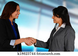 geschäftsfrau, versammlung