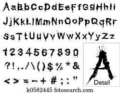 Grunge font Grunge font