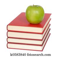 æble, og, bøger